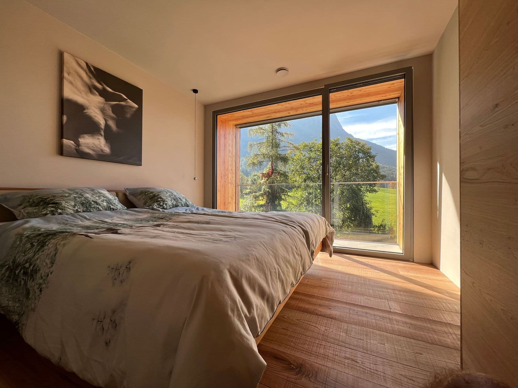 Doppelzimmer mit Blick auf den Schlern